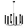 Carson Six Light Chandelier (7725|KC1076MBK)