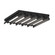 Carson Five Light Flush Mount (7725|KF1095MBK)