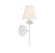 1-Light Wall Sconce in White (8483|M90077WH)