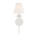 1-Light Wall Sconce in White (8483|M90077WH)