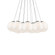 COSMIC 12 LIGHT PENDANT 3000K (3612|PD-28812-BK)