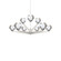 Double Bubble Chandelier Light (3612|PD-82027-SN)