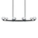 Double Bubble Chandelier Light (3612|PD-82044-BK)