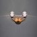 Double Bubble Wall Sconce Light (3612|WS-82015-AB)