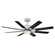 Renegade Downrod ceiling fan (7200|FR-W2001-52L27BNMB)
