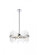 Serena 20 inch crystal round pendant in chrome (758|2200D20C)