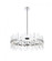 Serena 32 Inch Crystal Round Chandelier in Chrome (758|2200D32C)