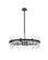 Serena 32 inch crystal round chandelier in black (758|2200D32BK)