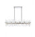 Serena 42 inch crystal rectangle chandelier in chrome (758|2200G42C)