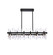 Serena 42 inch crystal rectangle chandelier in black (758|2200G42BK)