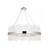 Dallas 36 inch round crystal pendant in chrome (758|3000D36C)