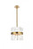 Serephina 12 inch crystal round pendant light in satin gold (758|6200D12SG)