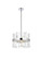 Serephina 16 inch crystal round pendant light in chrome (758|6200D16C)