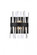 Serephina 8 inch crystal bath sconce in black (758|6200W8BK)