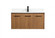 40 Inch Single Bathroom Vanity in Walnut Brown with Backsplash (758|VF44540WB-BS)