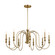 Karthe 42'' 9 Light Chandelier Natural Brass (10687|52471NBR)