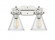 Newton Cone - 2 Light - 17 inch - Polished Nickel - Bath Vanity Light (3442|411-2W-PN-7CL)