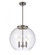 Athens - 3 Light - 16 inch - Oil Rubbed Bronze - Stem hung - Pendant (3442|221-3S-OB-G122-16-LED)