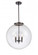 Beacon - 3 Light - 18 inch - Oil Rubbed Bronze - Stem hung - Pendant (3442|221-3S-OB-G204-18)