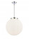 Beacon - 3 Light - 16 inch - Polished Chrome - Stem hung - Pendant (3442|221-3S-PC-G201-16-LED)