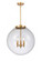 Beacon - 3 Light - 18 inch - Satin Gold - Stem hung - Pendant (3442|221-3S-SG-G202-18)