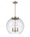 Athens - 3 Light - 16 inch - Brushed Satin Nickel - Stem hung - Pendant (3442|221-3S-SN-G122-16-LED)