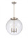 Beacon - 3 Light - 16 inch - Brushed Satin Nickel - Stem hung - Pendant (3442|221-3S-SN-G204-16-LED)