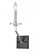 Raleigh - 1 Light - 5 inch - Black Satin Nickel - Sconce (3442|331-1W-BSN)