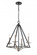 Raleigh - 4 Light - 18 inch - Black Satin Nickel - Chain Hung - Mini Chandelier (3442|331-4MCR-BSN)