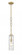 Wexford - 1 Light - 4 inch - Brushed Brass - Stem hung - Mini Pendant (3442|380-1S-BB-G381-4CL-LED)