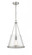 Lux - 1 Light - 12 inch - Brushed Satin Nickel - Chain Hung - Mini Pendant (3442|383-1S-SN-G384A-12CL)