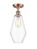 Cindyrella - 1 Light - 7 inch - Antique Copper - Semi-Flush Mount (3442|516-1C-AC-G652-7)