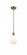 Cindyrella - 1 Light - 6 inch - Brushed Brass - Mini Pendant (3442|516-1S-BB-G651-6)