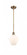 Cindyrella - 1 Light - 8 inch - Brushed Brass - Mini Pendant (3442|516-1S-BB-G651-8)
