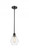 Cindyrella - 1 Light - 6 inch - Oil Rubbed Bronze - Mini Pendant (3442|516-1S-OB-G652-6)