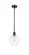 Cindyrella - 1 Light - 8 inch - Oil Rubbed Bronze - Mini Pendant (3442|516-1S-OB-G652-8-LED)