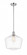 Cindyrella - 1 Light - 12 inch - Polished Chrome - Mini Pendant (3442|516-1S-PC-G652-12-LED)