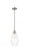 Cindyrella - 1 Light - 7 inch - Brushed Satin Nickel - Mini Pendant (3442|516-1S-SN-G652-7)