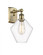 Cindyrella - 1 Light - 8 inch - Antique Brass - Sconce (3442|516-1W-AB-G652-8)