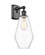 Cindyrella - 1 Light - 7 inch - Matte Black - Sconce (3442|516-1W-BK-G652-7-LED)