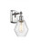 Cindyrella - 1 Light - 6 inch - Polished Chrome - Sconce (3442|516-1W-PC-G654-6)