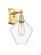 Cindyrella - 1 Light - 8 inch - Satin Gold - Sconce (3442|516-1W-SG-G652-8)