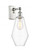 Cindyrella - 1 Light - 7 inch - White Polished Chrome - Sconce (3442|516-1W-WPC-G652-7)
