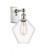 Cindyrella - 1 Light - 8 inch - White Polished Chrome - Sconce (3442|516-1W-WPC-G652-8-LED)