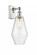Cindyrella - 1 Light - 7 inch - White Polished Chrome - Sconce (3442|516-1W-WPC-G654-7-LED)