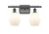 Cindyrella - 2 Light - 16 inch - Oil Rubbed Bronze - Bath Vanity Light (3442|516-2W-OB-G651-6-LED)