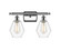 Cindyrella - 2 Light - 16 inch - Polished Chrome - Bath Vanity Light (3442|516-2W-PC-G652-6-LED)