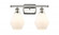 Cindyrella - 2 Light - 16 inch - Polished Nickel - Bath Vanity Light (3442|516-2W-PN-G651-6-LED)