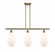 Cindyrella - 3 Light - 36 inch - Antique Brass - Stem hung - Island Light (3442|516-3I-AB-G651-7-LED)