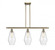 Cindyrella - 3 Light - 36 inch - Antique Brass - Stem hung - Island Light (3442|516-3I-AB-G654-7)